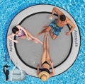 FLOATING POOL LAKE RING WITH MESH